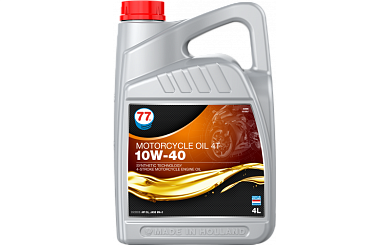 Масло моторное полусинтетическое 4 л, Motorcycle Oil 4T 10W-40 (707852) 77 Lubricants