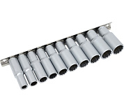 Набор головок глубоких 3/8" 8-19мм, 10пр. (RF-3102-9) Rock FORCE