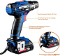 Дрель-шуруповерт аккум. DL-20 A5 (20.0 В, 2 акк. х 1.5 А/ч Li-Ion, 50 Нм, чем.) "Профессионал" ЗУБР фото6