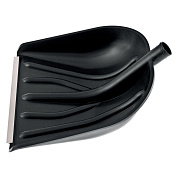 Лопата снеговая пластиковая PROFI, 410*405мм, без черенка (614875) СИБРТЕХ