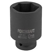 Головка ударн. 3/4" 42мм 6гр. глубокая (FK-46510042) FORCEKRAFT