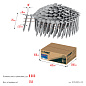 Гвозди кровельные барабанные оцинкованные CRN 25 х 3.1 мм, 9000 шт. (305385-25) ЗУБР фото9