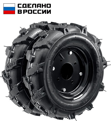 Колеса для мотоблоков пневматические КП-1, 4.00-8, 2 шт. (707106-1) ЗУБР