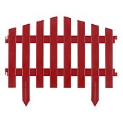Забор декоративный "Марокко", 28х300 см, терракот (65032) PALISAD
