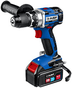 Дрель-шуруповерт аккум. DB-201-42 (20.0 В, 2акк. х 4.0 А/ч Li-Ion, 70 Нм, чем.) "Профессионал" ЗУБР