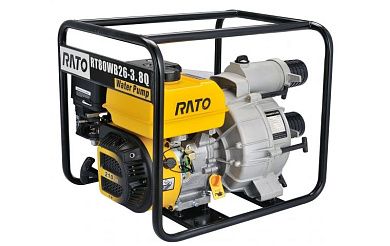 Мотопомпа RATO RT80WB26-3.8Q грязевая (RT80WB26-3.8Q) RATO (RT80WB26-3.8Q) RATO