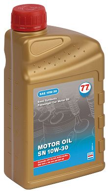 Масло моторное полусинтетическое Motor Oil SN 10W-30 (704050) Lubricants