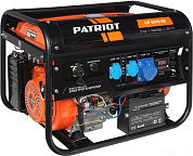 Генератор бензин. GP 6510 AE (5.5 кВт 220В 25л розетки 2х230В(16А)1х230(32/1х12В) PATRIOT / OPTIMA