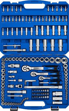 Набор инструмента автомобильного (1/2", 1/4", 3/8") 150пр. (27637-H150_z01) ЗУБР