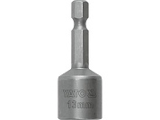 Насадка магнитная с торцовой головкой 13мм, L 48мм, 1/4" (YT-1508) YATO