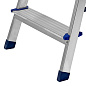 Лестница-стремянка алюмин. двустор., 3 ступ, 640мм, слож.710х440х160мм, (97923) СИБРТЕХ фото7