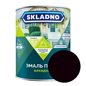 Эмаль ПФ-115 "SKLADNO" черная 0,8 кг