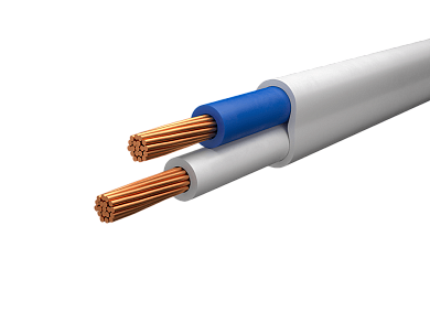 Провод ПУГНПу 2х1,5 бел. (ККЗ.13526) Калужский кабельный завод
