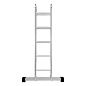 Лестница-трансформер алюм. шарнирная, 2х4+2х5 ступ, 5220мм, слож.1500х340х280мм, (97884) СИБРТЕХ фото8