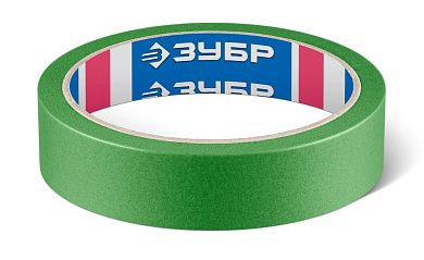 Лента малярная №300 24мм х 25 м, для грубых и шероховатых поверхностей (12143-24) ЗУБР
