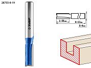 Фреза пазовая прямая с нижними подрезателями, D= 8мм, рабочая длина-20мм, хв.-8 мм (28755-8-19) ЗУБР