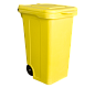 Контейнер пластмассовый хозяйственный для мусора 240л (цвета в ассортименте) фото3