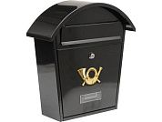 Ящик металлический почтовый 380х320х105мм черный (78585) VOREL