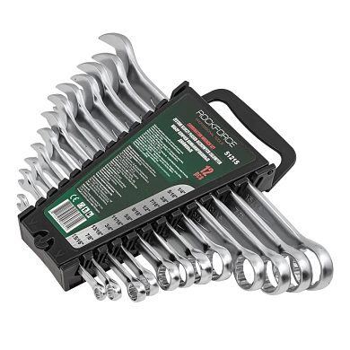 Набор ключей комбинированных дюймовых 12пр. 1/4"-15/16" (RF-5121S) RockFORCE