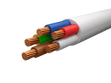 Провод ПВС 5х2,5 (Калужский кабельный завод)