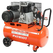 Компрессор воздуш. масляный PTR 50-360 I (2,2 кВт 360 л/мин 220В 10бар 2 порш 50л) PATRIOT / EXPERT
