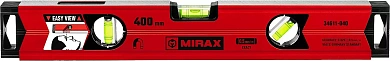 Уровень строительный 40 см, точн. 1мм/м, быт. (34610-040) MIRAX