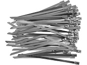 Стяжки (хомуты) стальные 4.6х125мм, 100шт. (YT-70560) YATO