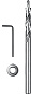 Сверло ступенчатое для кондукторов 9.5 х 150 мм (30081-D) ЗУБР фото2