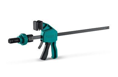 Струбцина быстрозажим,вертикальная,пистолет,в отверстия 20 мм,KRAFTFLEX GDH-300/60 (32801) KRAFTOOL