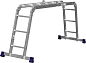 Лестница-трансформер алюминиевая, 4x3 ступени (38851) СИБИН фото4