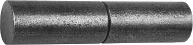 Петля для металлических дверей, галтованная, цилиндрической формы, с впрессованным шариком, 38х140мм (37617-140-38) СИБИН