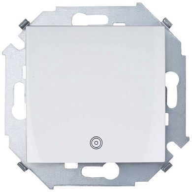 Кнопочный выключатель с пиктограммой (250В 16А IP20 винтовой зажим белый) 1591150-030  Simon