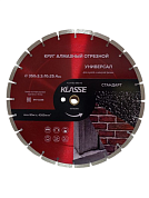 Круг алмазный сегм. 350х3.2х10х25.4/20.0 мм Универсал "Стандарт" (KL01162-350/10) KLASSE