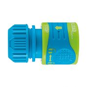 Соединитель для шланга 1/2", аквастоп, двухкомпонентный, LUXE (66244) PALISAD