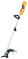 Триммер электрический TE-1200, 1200 Вт, 380 мм, катушка, диск, разборная штанга Denzel фото3