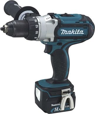Дрель-шуруповерт аккум. DDF 451 RFE (18.0 В, 2 акк. х 3.0 А/ч Li-Ion, 80 Нм, чем.) MAKITA