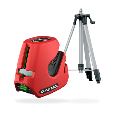 Нивелир лазерный NEO G220 (30-60 м, точн.: ±0.3 мм/м, зеленый луч, IP54, штатив) (1-2-137) CONDTROL