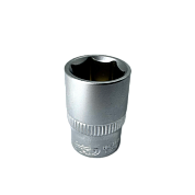 Головка торцевая 1/4" 6гр. 10мм L25мм CrV (HD-1409) H-D