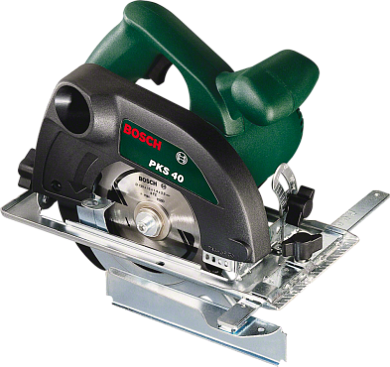 Пила циркулярная PKS 40 (850 Вт, диск 130х16 мм, до 40 мм, кор.)(0 603 3C5 000) BOSCH