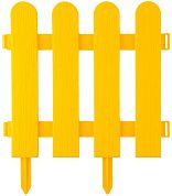Забор декоративный "ШТАКЕТНИК", 29x224см, желтый (422209-Y) Grinda