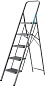 Лестница-стремянка стальная, 5 ступеней, 118см, с широкими обрез. ступенями (38807-05) СИБИН фото2