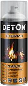 Эмаль термостойкая - Белая - аэр. 520мл THERMO (DTN-A70789) DETON