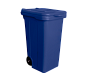 Контейнер пластмассовый хозяйственный для мусора 120л (цвета в ассортименте) фото2