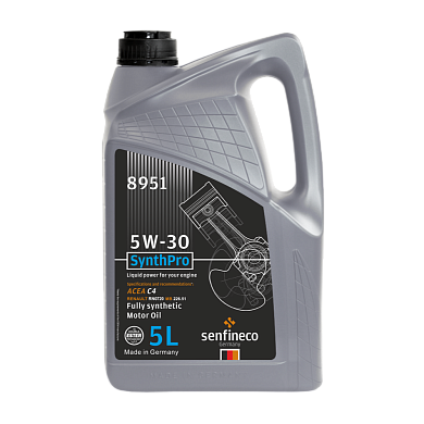 Масло моторное Special R 5W-30 C4, кан.5 л. (8951) SENFINECO