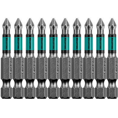 Бита PH1 L= 50 мм, 1/4", 10 шт. "Optimum Line" (26122-1-50-10) KRAFTOOL