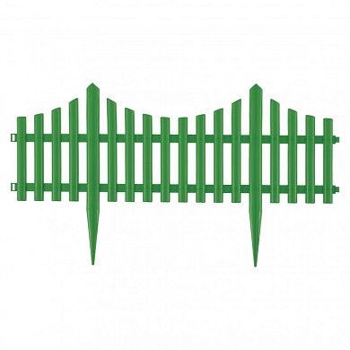 Забор декоративный "Гибкий", 24х300 см, зеленый (65017) PALISAD