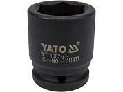 Головка ударн. 3/4" 32мм, L=56мм, 6гр. CrMo (YT-1082) YATO