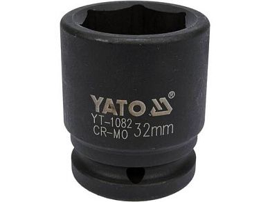 Головка ударн. 3/4" 32мм, L=56мм, 6гр. CrMo (YT-1082) YATO