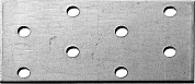 Пластина соединительная ПС-2.0, 40х80x2мм, (310256-040-080) ЗУБР
