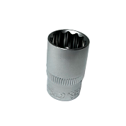 Головка торцевая 3/8" 12гр. 10мм L28мм CrV (HD-38050) H-D